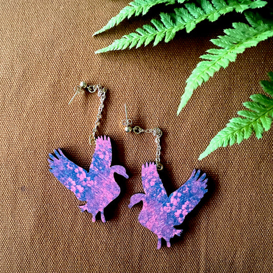 Kukassa, pinkki – pienet korvakorut